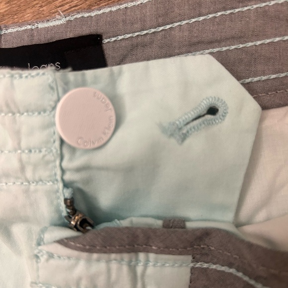Men’s Calvin Klein light mint colored shorts size 38 - Picture 6 of 10